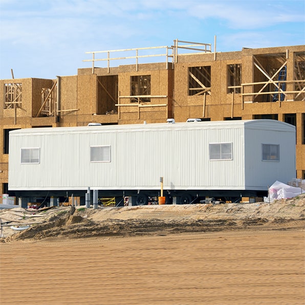 you can rent a construction trailer for as short as a day or as long as several months, depending on your needs